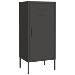 vidaXL Armadietto Antracite 42,5x35x101,5 cm in Acciaio