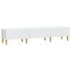 vidaXL Mobile TV Bianco 147 x 34,5 x 30 cm Legno ingegnerizzato
