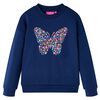 vidaXL Felpa per Bambini Blu Marino 92