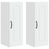 vidaXL Pannello lavastoviglie Kalmar 2 pcs Bianco 30 x 31 x 80 cm