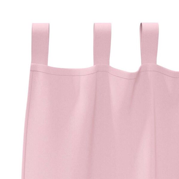 vidaXL Tende Blackout con Anelli 2 pcs Rosa baby 175 x 140 cm