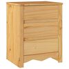 vidaXL Tavolino da salotto con cassetto Drammen Rovere 45 x 35 x 56 cm