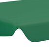 vidaXL Baldacchino per Dondolo Giardino Verde 150/130x105/70 cm
