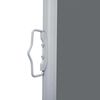 vidaXL Tenda da Sole Due Lati Retrattile per Patio 170x600cm Antracite