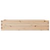 vidaXL Fioriera da Giardino 110x40x23 cm in Legno Massello di Pino