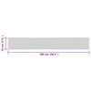 vidaXL Tappeto Rettangolare Marrone 70x500 cm in Bamb&ugrave;