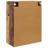 vidaXL Mobile a muro 2 pcs Legno vecchio 69,5 x 34 x 90 cm