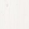 vidaXL Giroletto Bianco in Legno Massello 75x190 cm Small Single