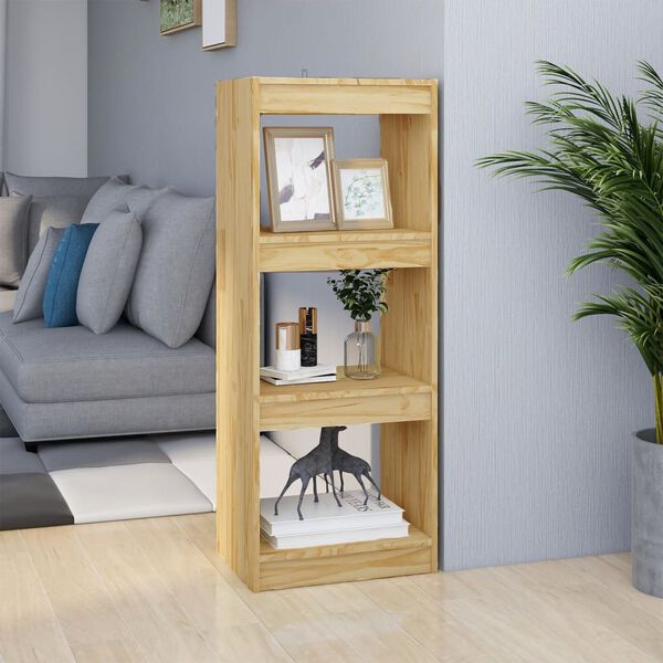 vidaXL Libreria/Divisorio 40x30x103,5 cm in Legno Massello di Pino