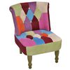 vidaXL Poltrone Francesi 2 pz Design Patchwork in Tessuto