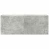 vidaXL Armadietto da Bagno Grigio Cemento 100x25x40 cm in Truciolato
