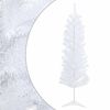 vidaXL Albero di Natale Artificiale Sottile 150 cm PVC e Acciaio