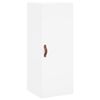 vidaXL Mobile a Parete Bianco 34,5x34x90 cm