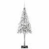 vidaXL Albero di Natale con 300 LED Bianco 180 cm PE e Acciaio