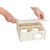 TRIXIE Casetta per Roditori con 4 Camere 25x10x25 cm in Legno