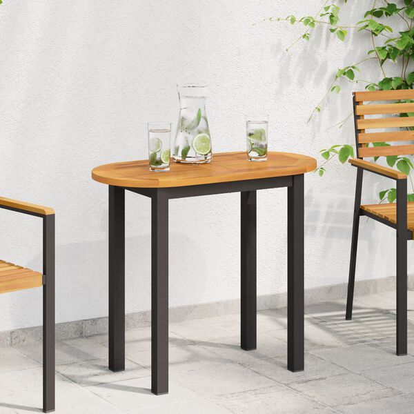 vidaXL Piano del tavolo Marrone 80 x 40 x 2 cm