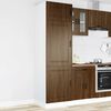 vidaXL Armadio da Cucina Kalmar Rovere Marrone in Legno Multistrato