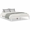 vidaXL Letto Extra Lungo senza Materasso Bianco 180x200 cm in Pino