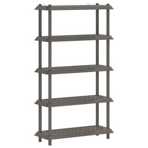 vidaXL Unit&agrave; di scaffalatura 5 livelli 100 x 40 x 177 cm PP