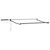 vidaXL Struttura della tenda elettrica retrattile Antracite 3 x 2,5 m