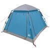 vidaXL 3 persona Blu Poliestere 185T