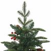 vidaXL Albero di Natale artificiale con 150 LED Verde 120 cm