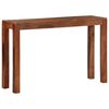 vidaXL Tavolo Consolle 120x30x76 cm in Legno Massello di Acacia