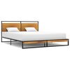 vidaXL Giroletto in Metallo 140x200 cm