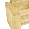vidaXL Set Divani da Giardino 3 pz in Legno di Pino Impregnato