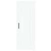 vidaXL Credenza Bianca 34,5x34x180 cm in Legno Multistrato