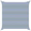 vidaXL Vela da ombra solare Blu e Bianco 4 x 4 m