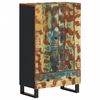 vidaXL Credenza con Cassetto 60x33x100 Legno Massello Recupero e Ferro
