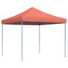 vidaXL Tenda da Festa Pieghevole Pop-Up Terracotta 292x292x315 cm