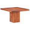 vidaXL Tavolo da Pranzo 120x120x77 cm in Legno Massello
