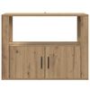 vidaXL Credenza rovere artigianale 80 x 30 x 60 cm Legno multistrato