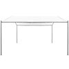 vidaXL Gazebo da Giardino 400x400x260 cm Bianco 180 g/m²
