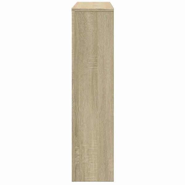 vidaXL Copertura Termosifone Rovere Sonoma 149x20x82 Legno Multistrato