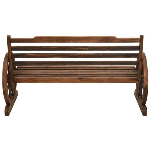 vidaXL Panchina da Giardino 142 cm in Legno Massello di Abete