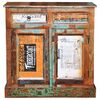 vidaXL Credenza in Legno di Recupero Vintage con 2 Cassetti e 2 Ante