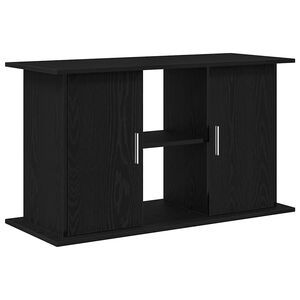 vidaXL Supporto per acquario in rovere nero 101x41x58 cm in legno ingegnerizzato