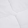 vidaXL Coprimaterasso Bianco 160x200 cm