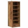 vidaXL Scarpiera Legno Vecchio 32x35x92 cm in Legno Multistrato