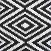 vidaXL Tappeto da Esterni ARAKIL Bianco e Nero 190x290 cm in PP