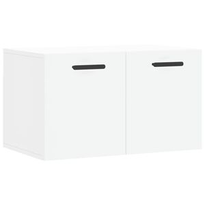 vidaXL Mobile a Parete Bianco 60x36,5x35 cm in Legno Multistrato