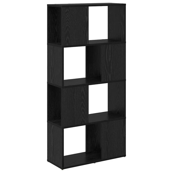 vidaXL Set mobile TV Nero 60 x 24 x 125,5 cm Legno multistrato