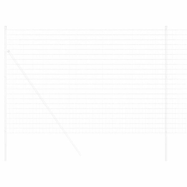 vidaXL Recinzione Euro 1,6 x 10 m Ferro rivestito in PVC