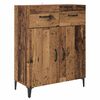 vidaXL Credenza Legno vecchio 69,5 x 34 x 180 cm Legno multistrato