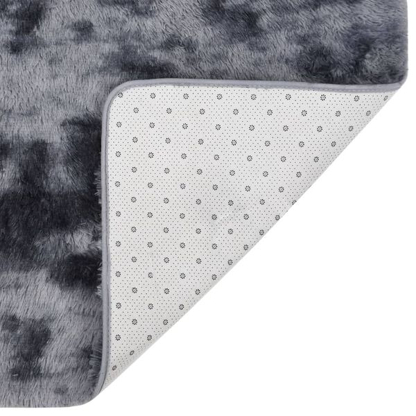 vidaXL Tappeto Shaggy a Pelo Lungo Antracite 200x140 cm