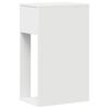 vidaXL Supporto a Torre per Computer con Cassetto Bianco 30x44x74 cm