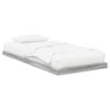 vidaXL Struttura letto a terra Sonoma 75 x 190 cm Legno ingegnerizzato